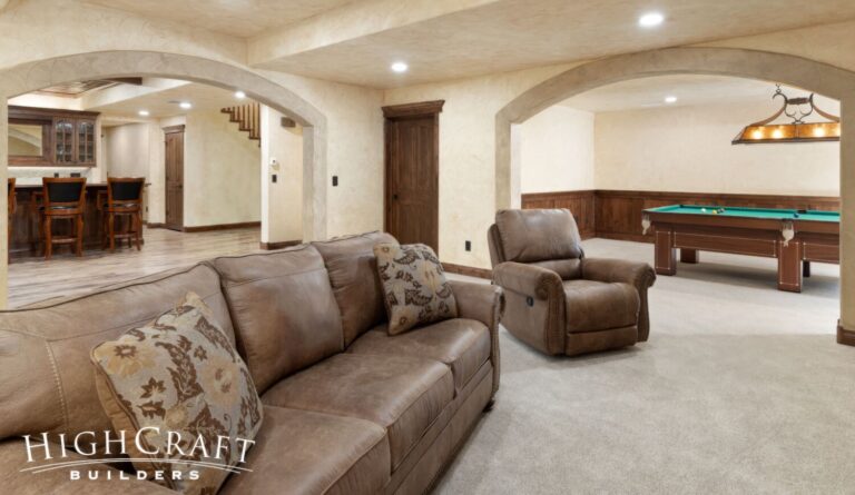 Western Basement Remodel with Elevator