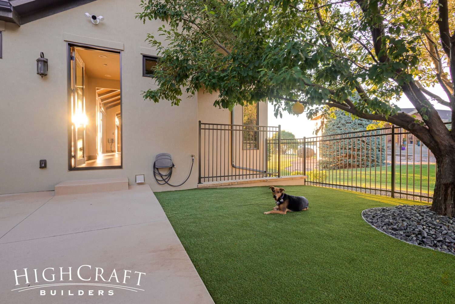 loveland-home-remodel-dog-run-artificial-turf-concrete
