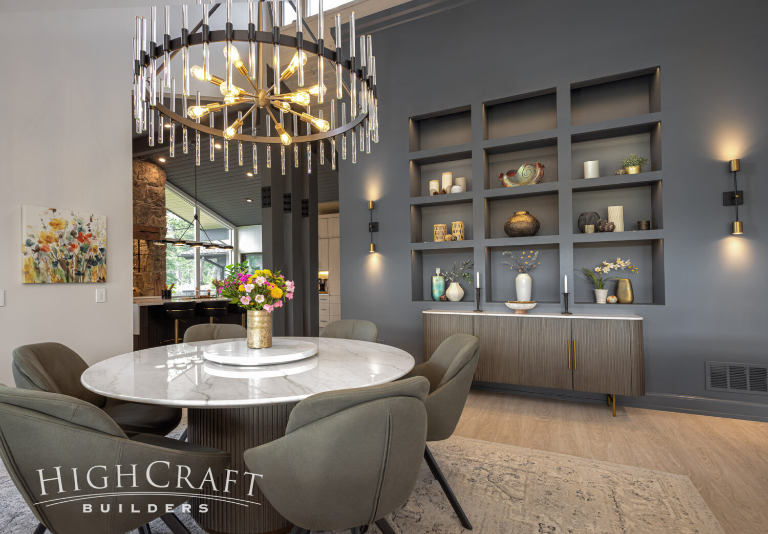 red-feather-lakes-co-home-remodeler-dining-room-accent-wall-view-to-kitchen-remodel