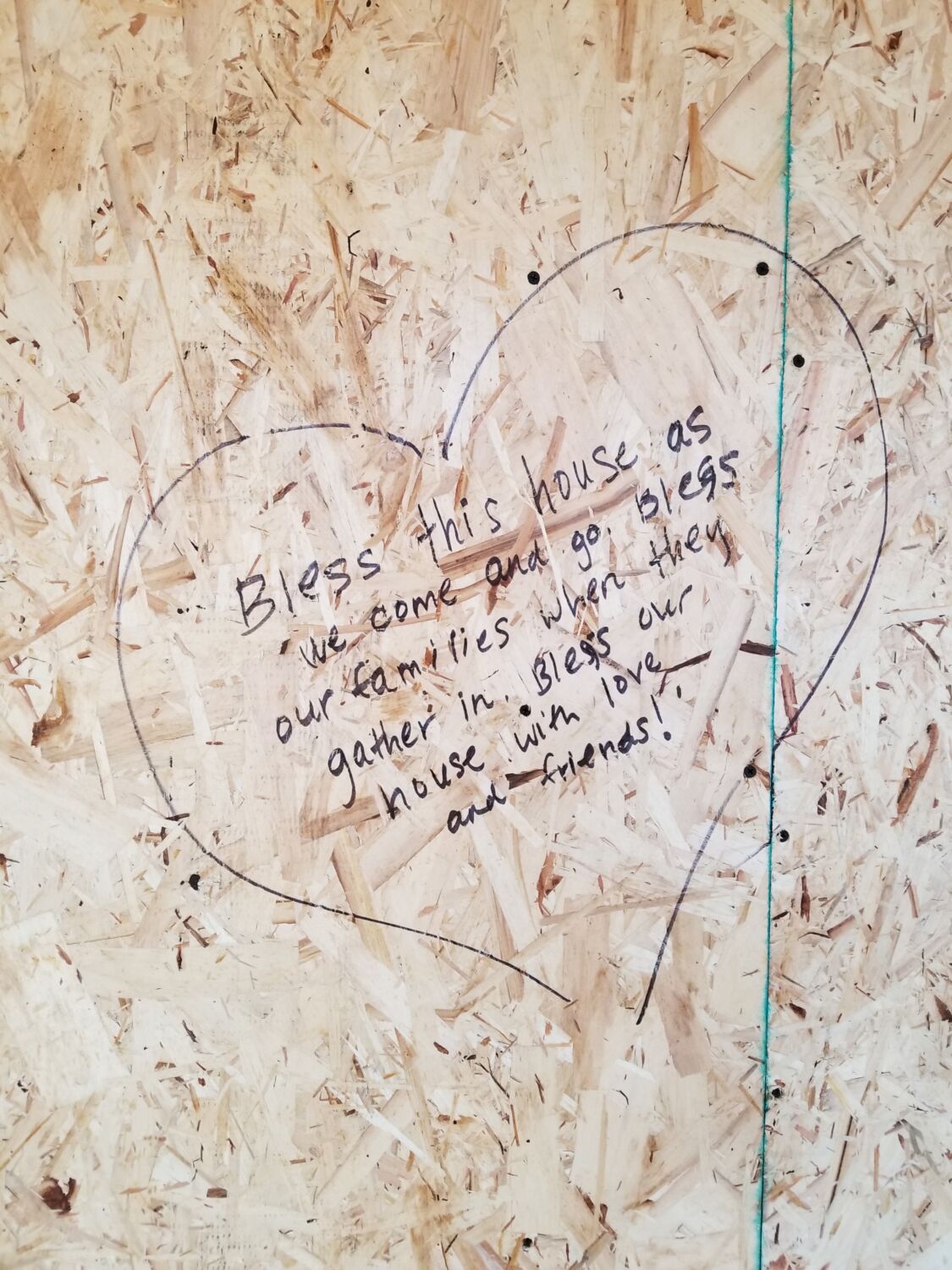 loveland-home-builder-client-writing-bless-this-house