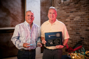 HighCraft Parade of Homes Award Photo Dwight and Aubrey